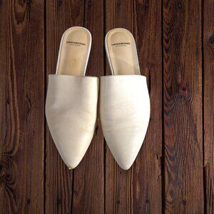 VAGABOND Leather Katlin Slide Flats Pointed Toes Shoes 37 / 6.5 - 7